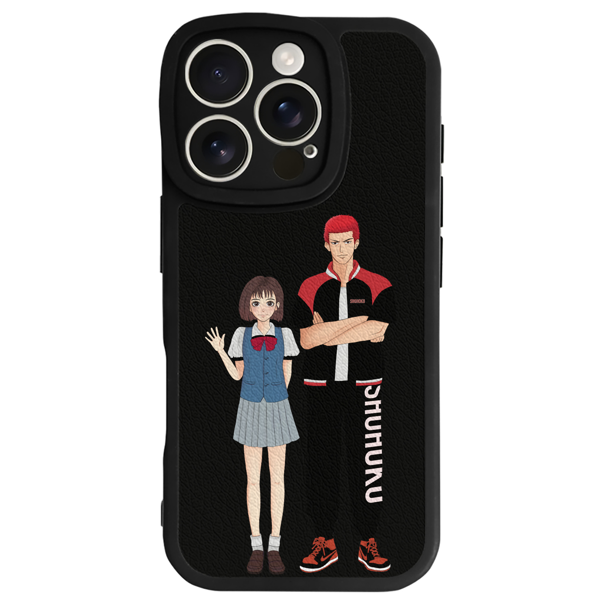（画像用） SLAM DUNK／スラムダンク 【iPhone 16シリーズ対応】シリコンスマホケース（レザー調） 材質：シリコン